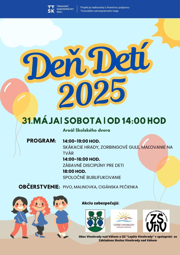deň detí 2025